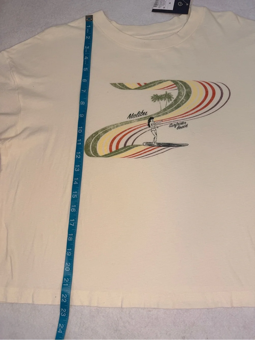 Universal Thread Malibu Surfrider Beach Graphic Tee Size M NWT - Picture 6 of 11